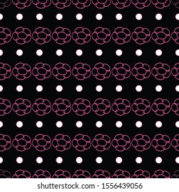 seamless boho figures pattern print background