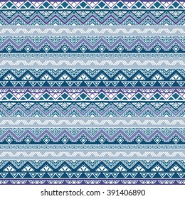 Seamless boho pattern with aztec ornament. Hand drawn abstract wallpaper template for textile, wrapping, post cards etc.