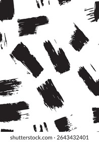 Seamless Bold Brushstroke Pattern for Modern Branding and Graphic Design