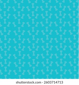 Seamless Bone Pattern on a Blue Background for Fabrics Wallpapers and Prints