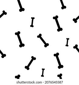 Seamless Bones graphic pattern background. Creative texture for fabric, wrapping, textile, wallpaper, apparel. Surface pattern design.
