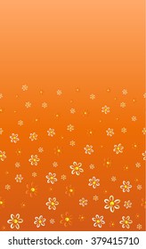 seamless border, flowers