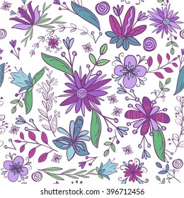 Seamless botanic pattern