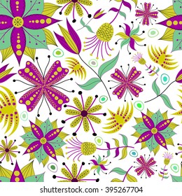 Seamless botanic texture