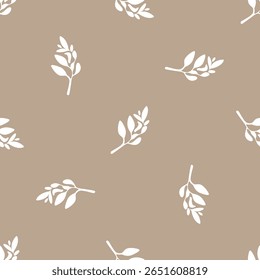 Seamless botanical pattern. Ideal for textile, home decor, banner, cover, etc