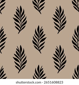Seamless botanical pattern. Ideal for textile, home decor, banner, cover, etc