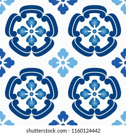 Seamless botanical print with tropical motifs. Trendy stripped pattern with Ceramic, Vector Illustration design.