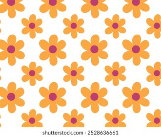 Padrão de flores de botânica sem costura, fundo de flores coloridas abstratas. estilo para tecido, banners, papel de parede, cartazes, sites, compras online.Vetor ilustração design e ideia criativa, eps 10.