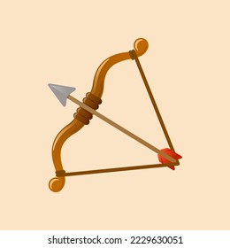 seamless bow and arrow illustration