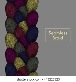 Seamless braid texture 