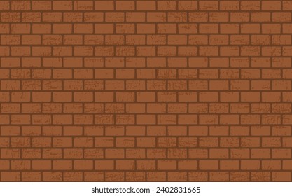 Seamless brick wall background pattern with texture.