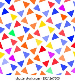 Seamless bright abstract colored background pattern