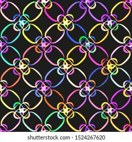 Seamless bright abstract colored background pattern