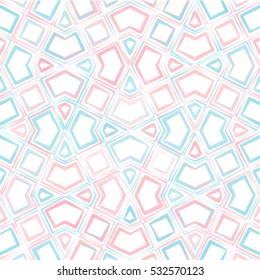 Seamless bright abstract mosaic multicolored background pattern