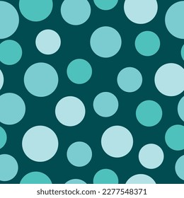 Seamless bright background. Decorative pattern with drawn circles Seamless background with modern rainbow dots.
