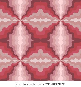 Fondo claro y sin foco con efecto caleidoscopio. Bandas de colores y manchas de color para su uso en proyectos.
