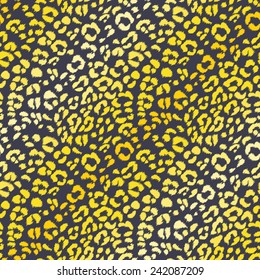 Seamless bright colors leopard pattern. Can be used for fabrics, wallpapers, scrap-booking, ornamental template for design and decoration, etc