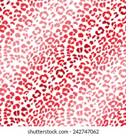 Seamless bright colors leopard pattern. Can be used for fabrics, wallpapers, scrap-booking, ornamental template for design and decoration, etc