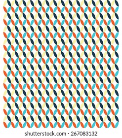 Seamless bright fun vertical abstract pattern