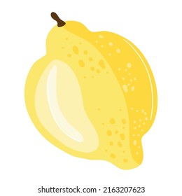 Seamless bright light lemon for fabric, drawing labels, print on t-shirt, wallpaper of children room, fruit background. Vector illustration