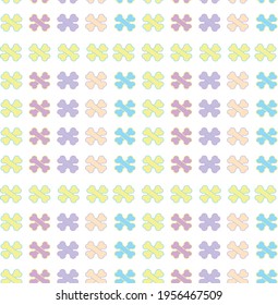 Seamless bright pattern. Crossed multi-colored bones. The yellow bones create a pattern of squares. Fun print. Vector.	