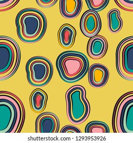 Seamless bright pattern. Stylish abstract background