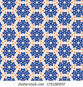 Seamless bright pattern with various shades