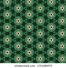 Seamless bright pattern with various shades