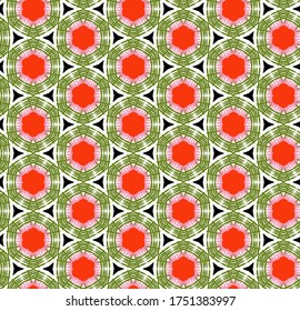 Seamless bright pattern with various shades