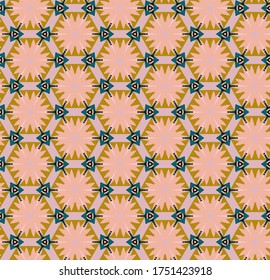 Seamless bright pattern with various shades