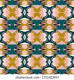 Seamless bright pattern with various shades