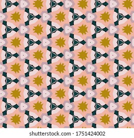 Seamless bright pattern with various shades