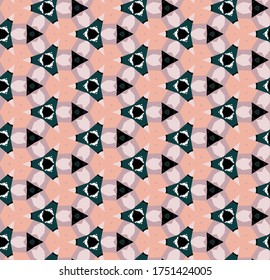 Seamless bright pattern with various shades
