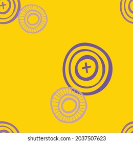 Seamless Bright Patterns: Fun and coloful