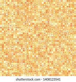 Seamless bright six-color pixel camouflage circles for women of fashion. The colors of summer and spring. Editable.