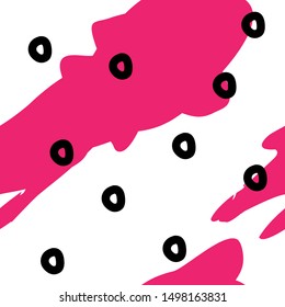 Seamless bright vector background. Summer vector background. Template for textile, notebooks, posters, cards and other uses.