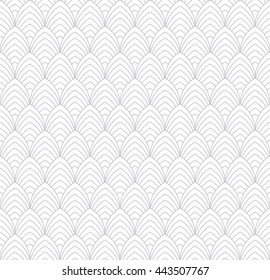 seamless bright vector pattern of overlapping arcs.