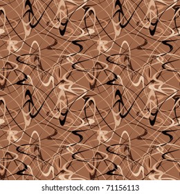 Seamless brown abstract background