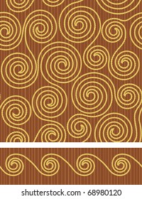 seamless brown background with circle