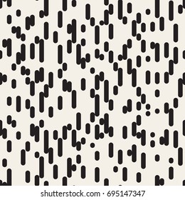 Seamless Brown And Beige Noise Rounded Lines.