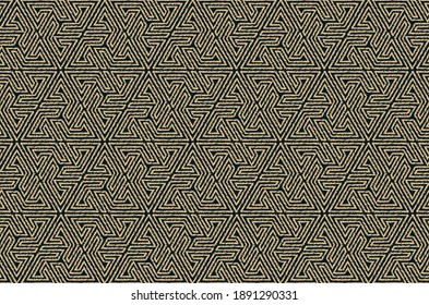Seamless brown color fabric pattern