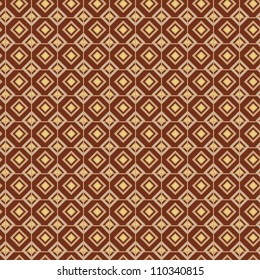 seamless brown geometrical pattern