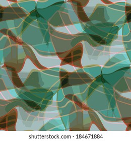 seamless brown, green texture (EPS 8) america ancient background wallpaper cubism impressionism decoration