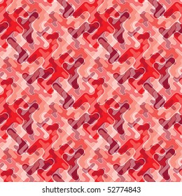 Seamless brown material vector pattern