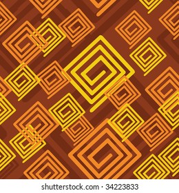Seamless brown pattern