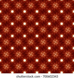 Seamless Brown Pattern. Abstract Backdrop. Stylish Endless Texture. Repeating Ornament. Overlay Art. Cover, Wrapping Paper, Wide Screen Background. Screen Backdrop. Brown Seamless Pattern