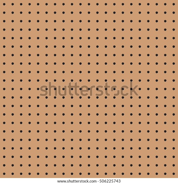 Seamless brown peg board\
texture pattern