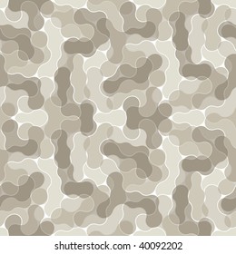 Seamless brown textile pattern