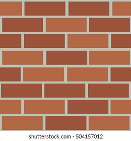 Seamless brown texture brick