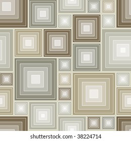 Seamless brown tile pattern